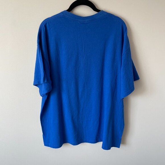 Alaska Graphic Tee Printed Short Sleeve Crew Neck Casual Blue XL - Picture 3 of 6